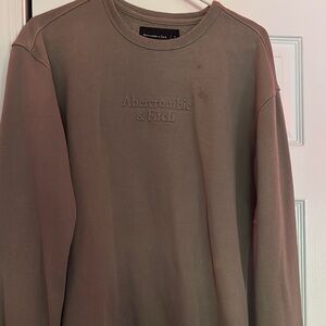 Abercrombie & Fitch Brown Sweatshirt